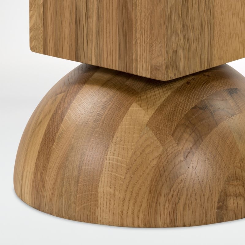 Jordan Natural Oak End Table - Image 2