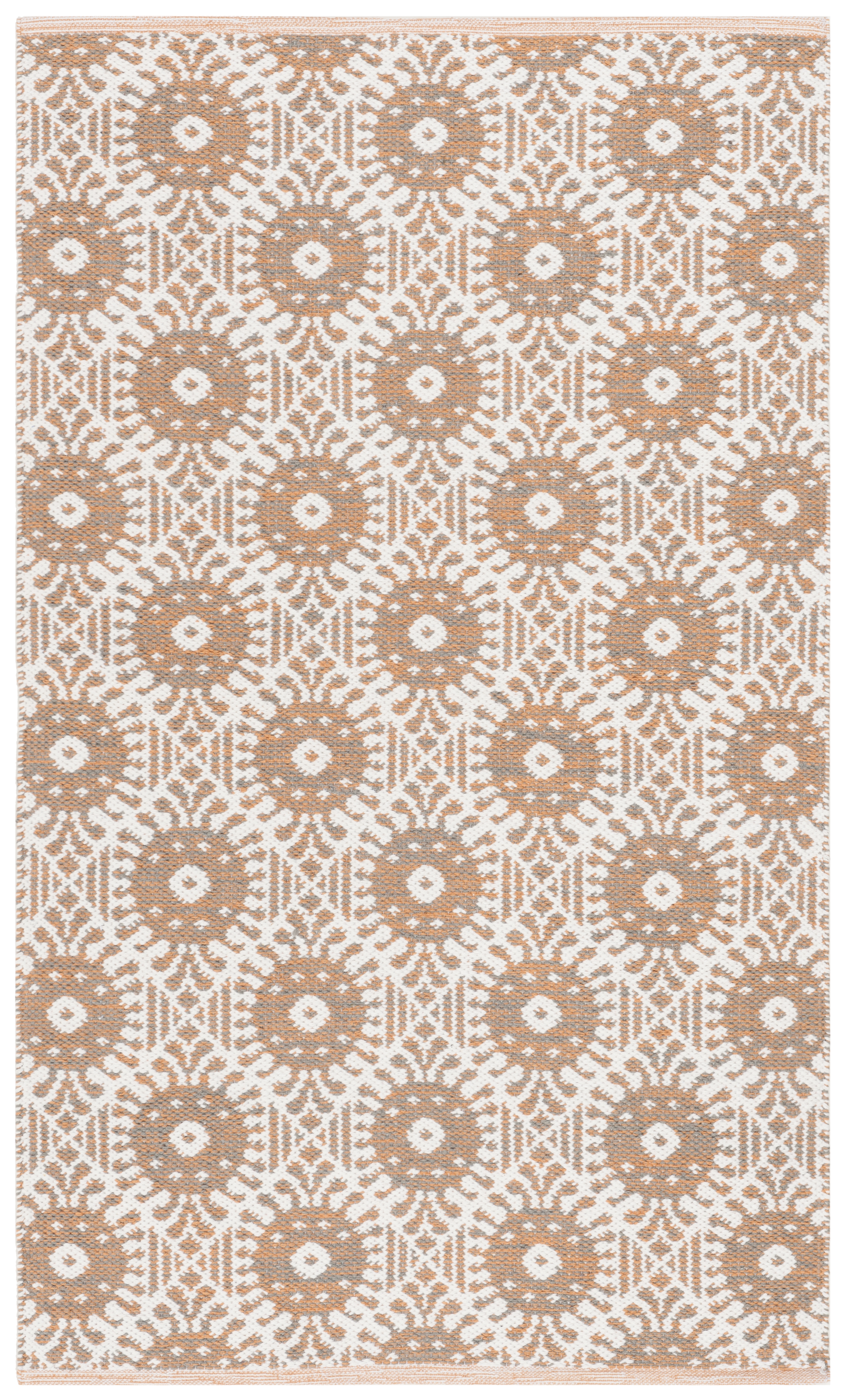 Arlo Home Hand Woven Area Rug, MTK612D, Orange/Ivory,  3' X 5' - Image 0
