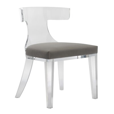 Sana Lucite Upholstered Dining Chair - Image 0