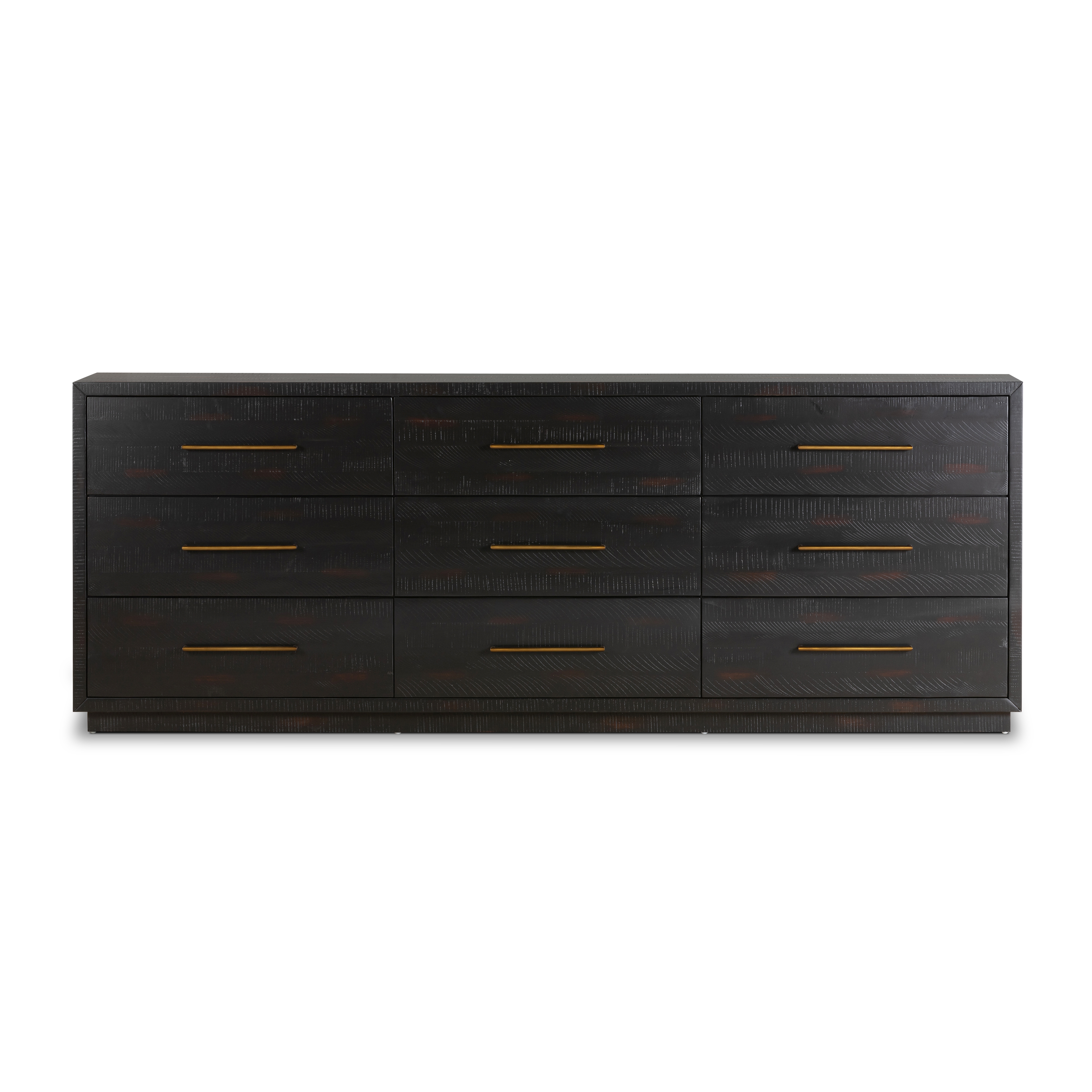 Suki 9 Drawer Dresser-Burnished Black - Image 2