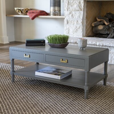 Evander Two Drawer Coffee Table - Image 0