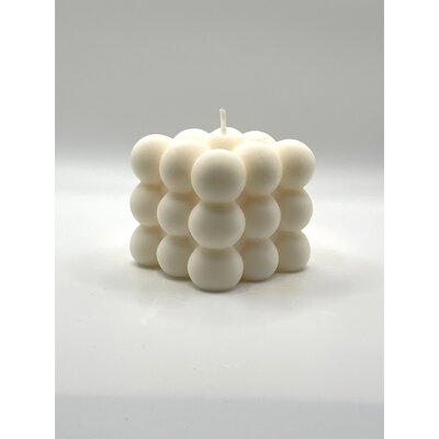 Yorker Candle Natural Pure Earth Nude Bubble Candle - Handmade Aesthetic Candle - Shaped Candle in , White - Image 0