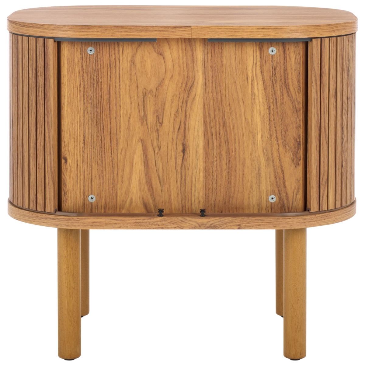 Tealla Nightstand - Oak/Gold - Image 8