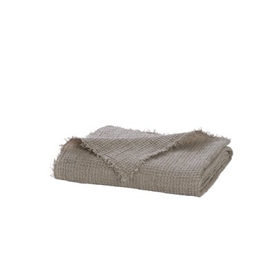 Luke Waffle Weave Linen Throw Blanket - Image 0