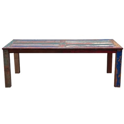 Anderle Solid Wood Teak Dining Table - Image 0
