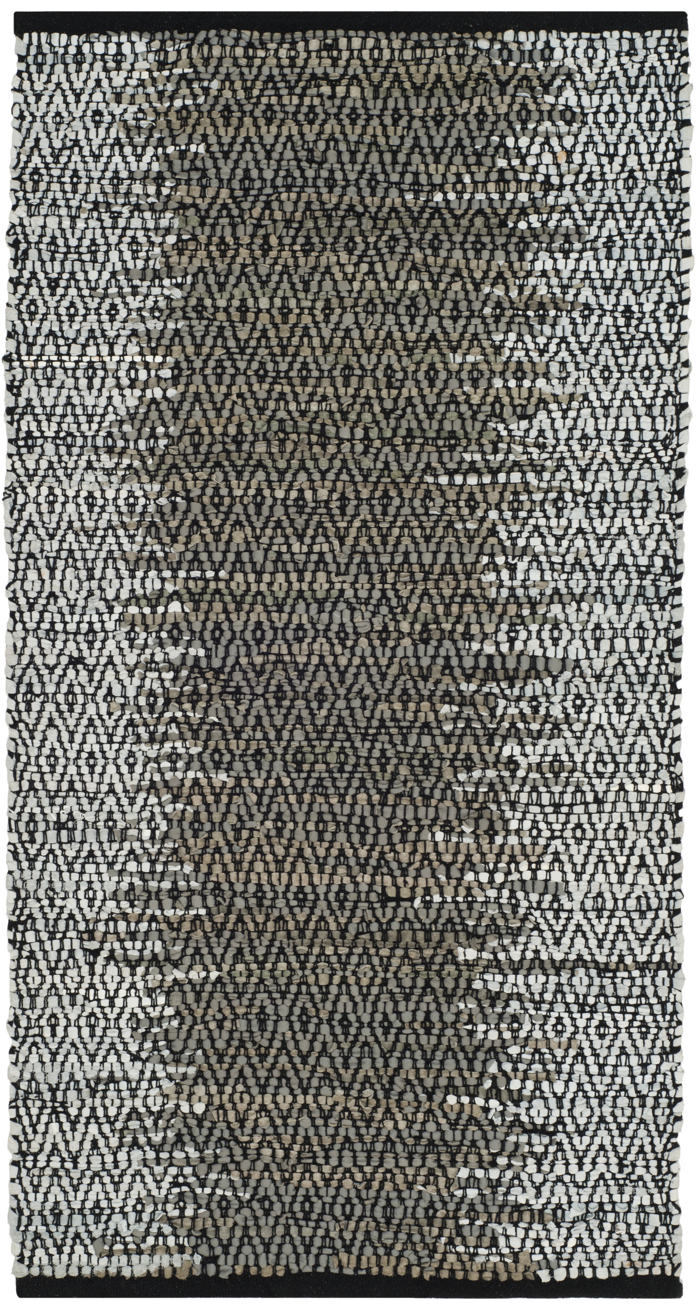 Arlo Home Hand Woven Area Rug, VTL389A, Light Grey/Grey,  2' 3" X 9' - Image 0