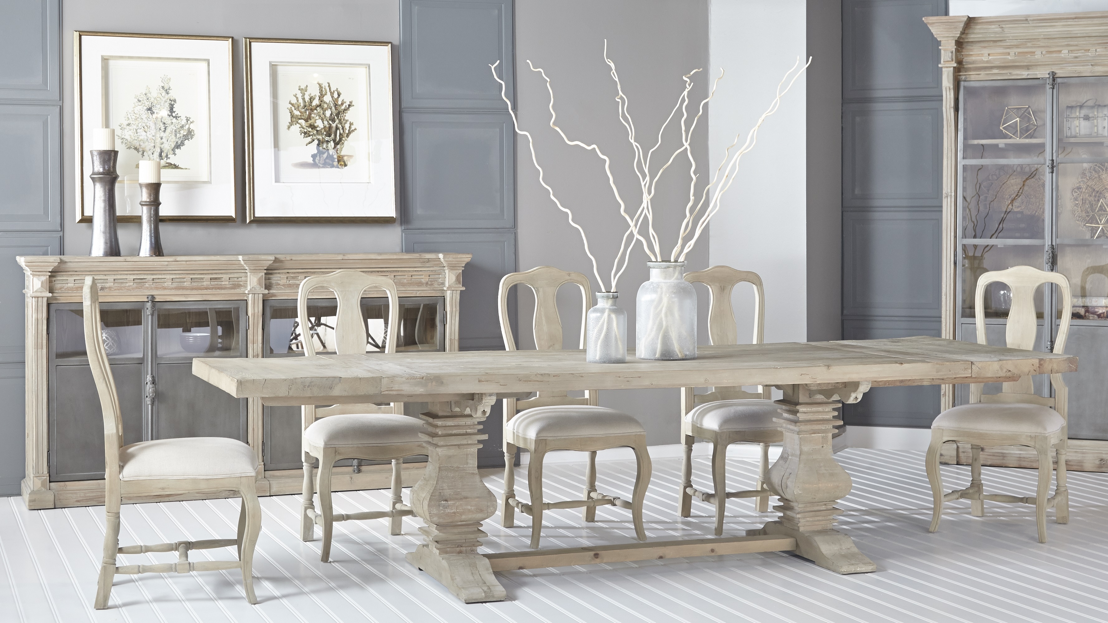 Monastery Extension Dining Table - Image 10