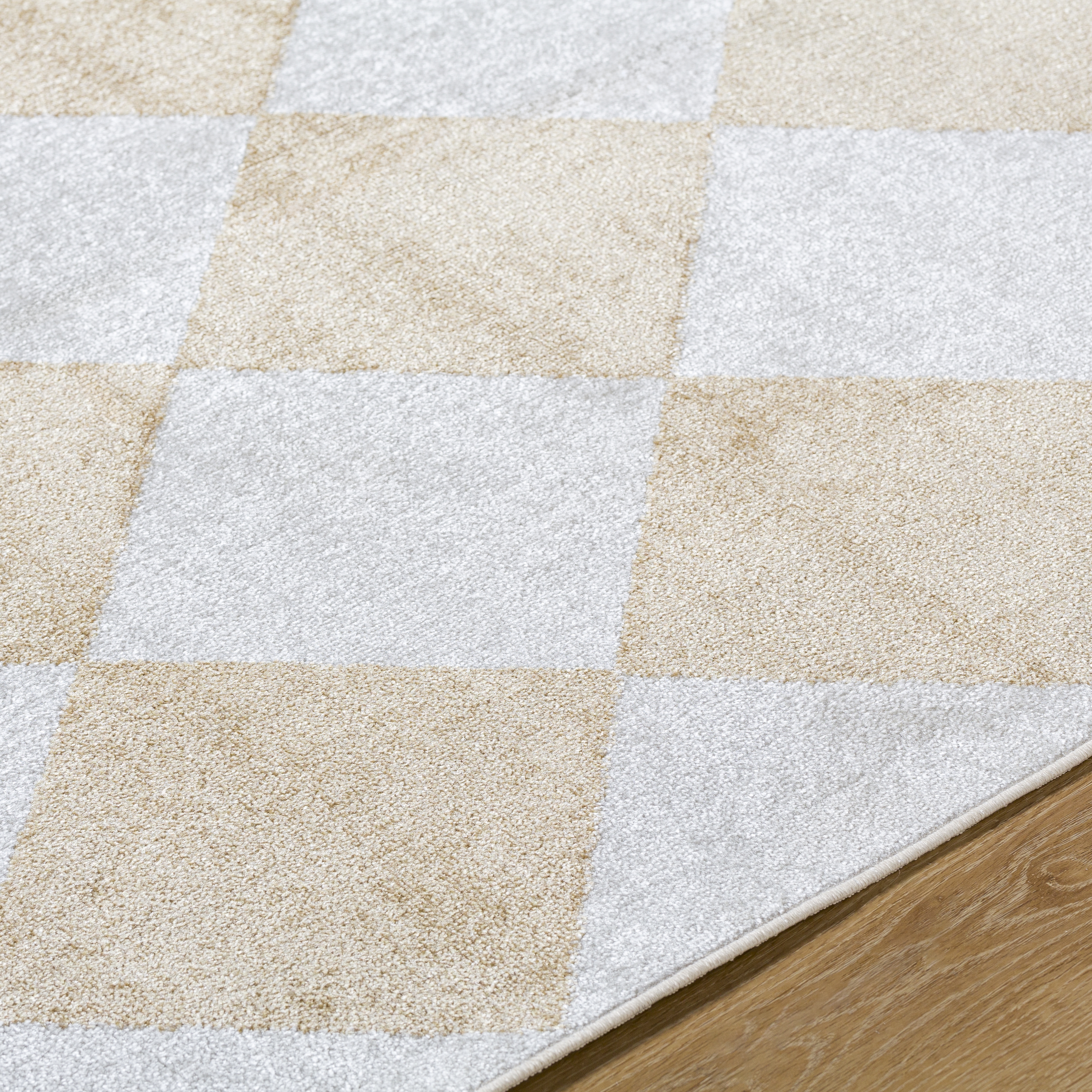 Lillian Beige Indoor 9'2" x 12'4" Machine Woven Rug - Image 3