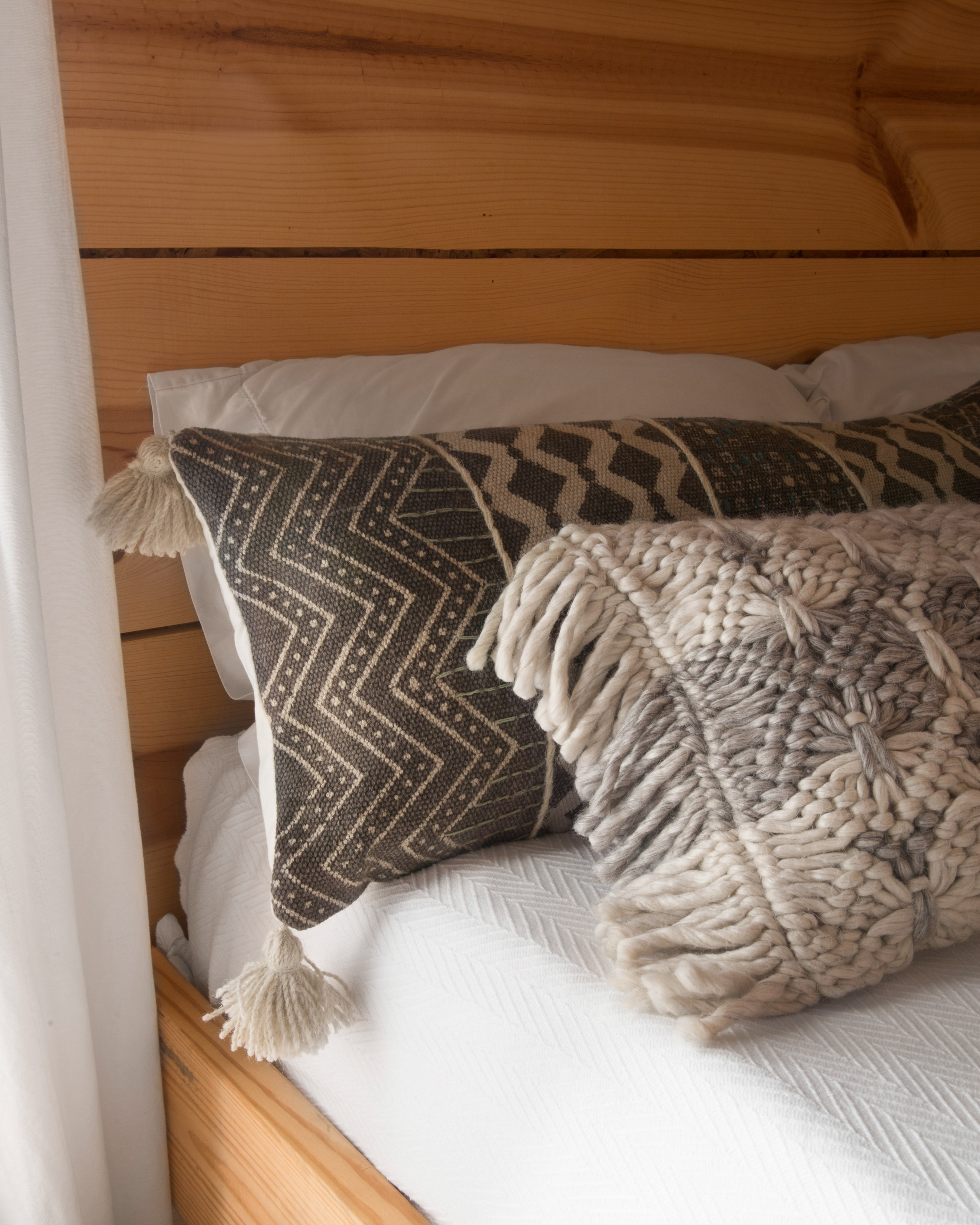 Loloi Pillows Grey / Multi 13" x 35" Cover w/Down - Image 1