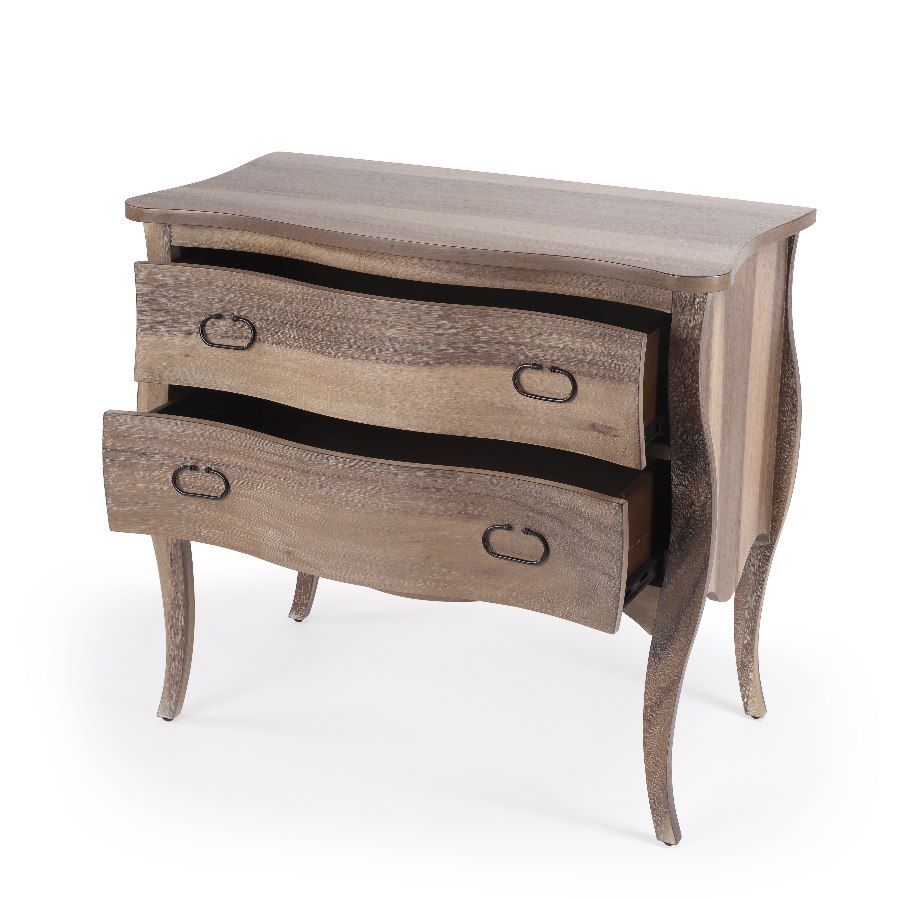 Rochelle Natural Mango 2 Drawer Chest - Image 2