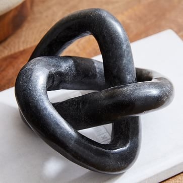 Marble Knot Object, Gray, 3 Loop - Image 1