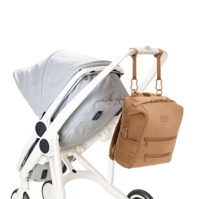 Dagne Dover Indi Camel Medium Diaper Bag Backpack - Image 2