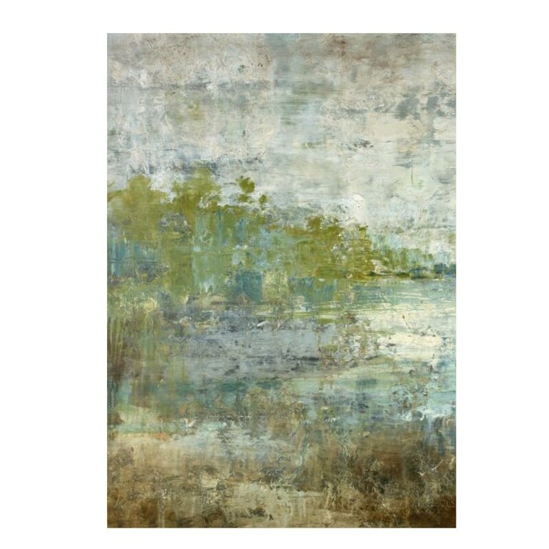 Chelsea Art Studio Reflecting Pool II by Timothy O' Toole - Wrapped Canvas Painting - Image 0