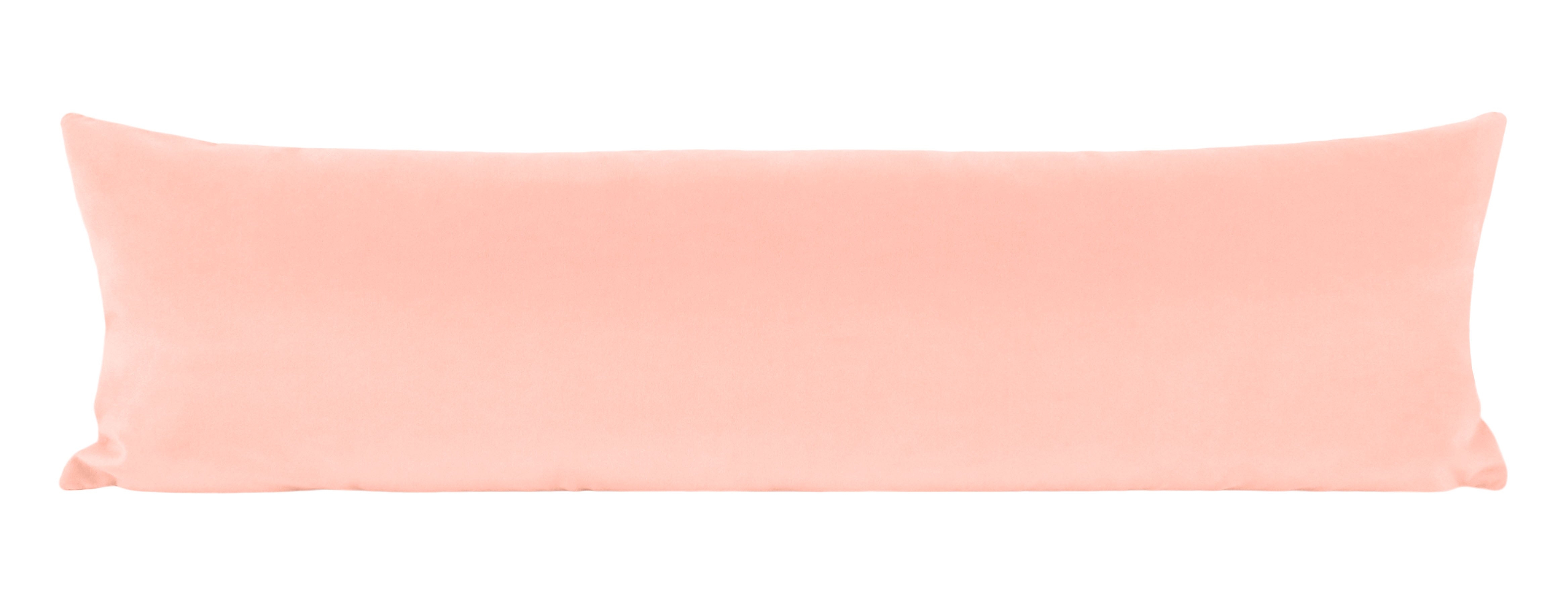 THE XL LUMBAR :: STUDIO VELVET // PINK PEONY - BY THE YARD - Image 2