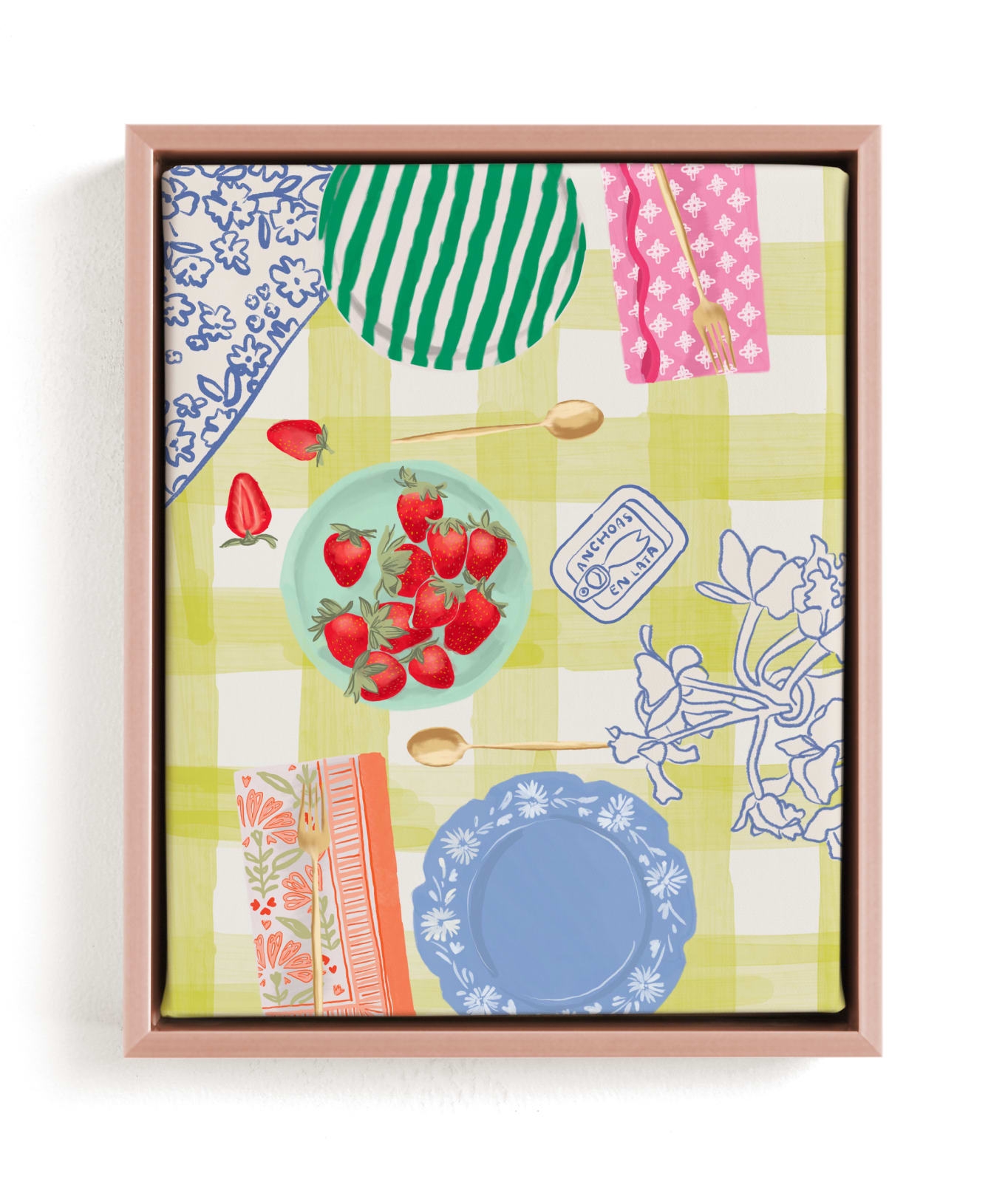 Dinner For Two Limited Edition Fine Art Print 2 - Image 0