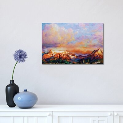 Morning Charm by Leon Devenice - Wrapped Canvas Painting Print - Image 0