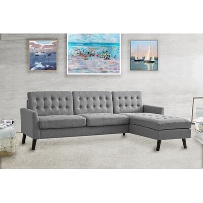 Jeffrey 91" Right Hand Facing Sectional - Image 0