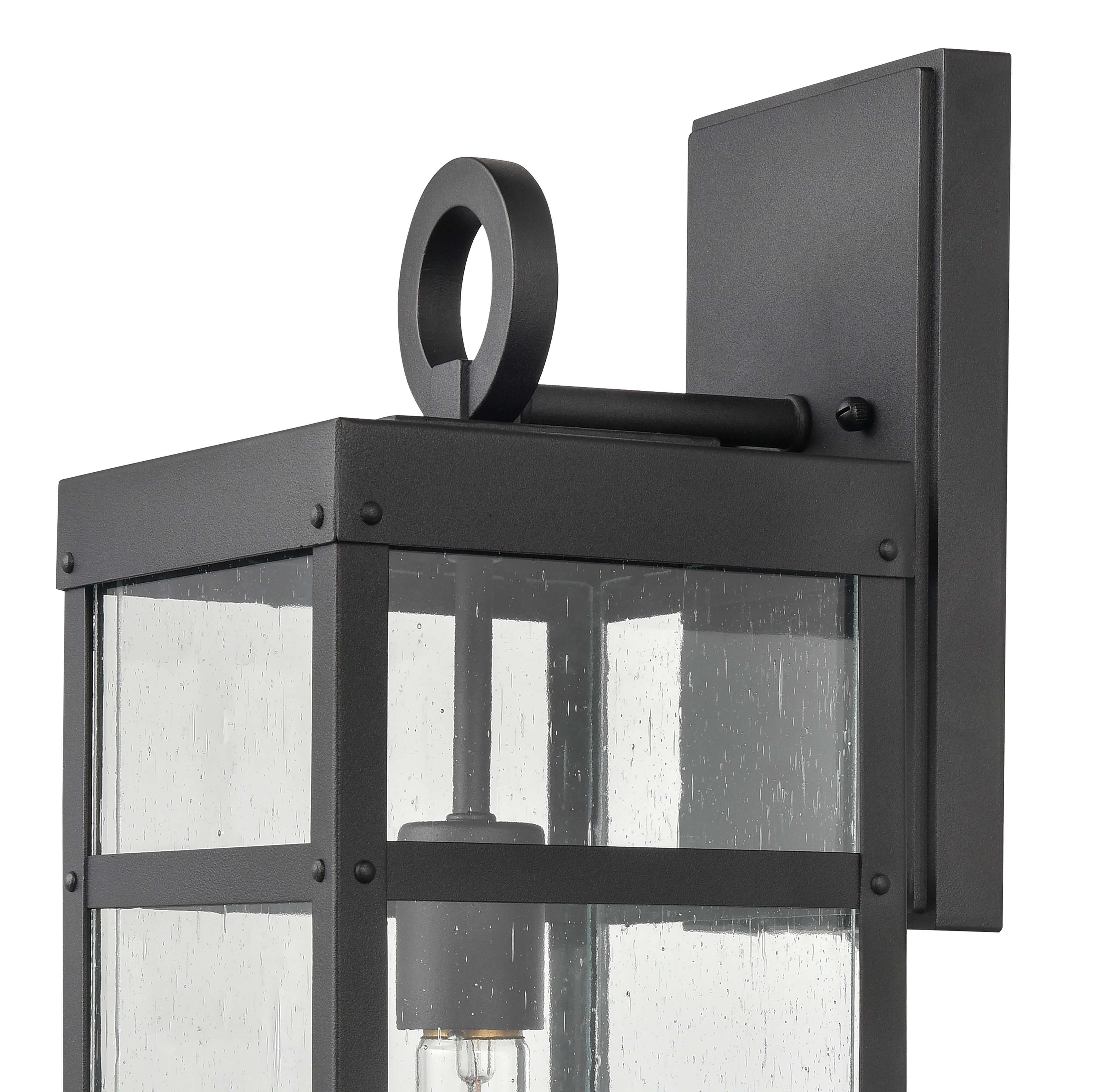 Dalton 19.5'' High 1-Light Outdoor Sconce - Textured Black - Image 4