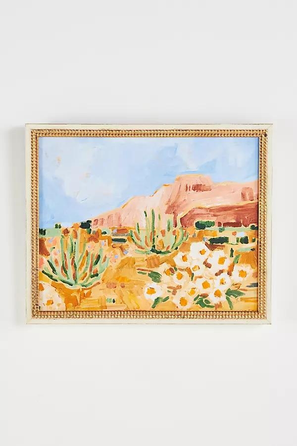 Desert Cactus Flowers Wall Art - Image 0