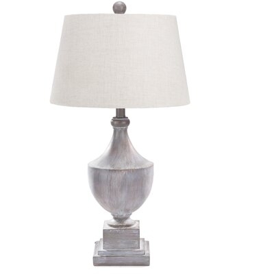 Poiret 28" Gray Table Lamp - Image 0