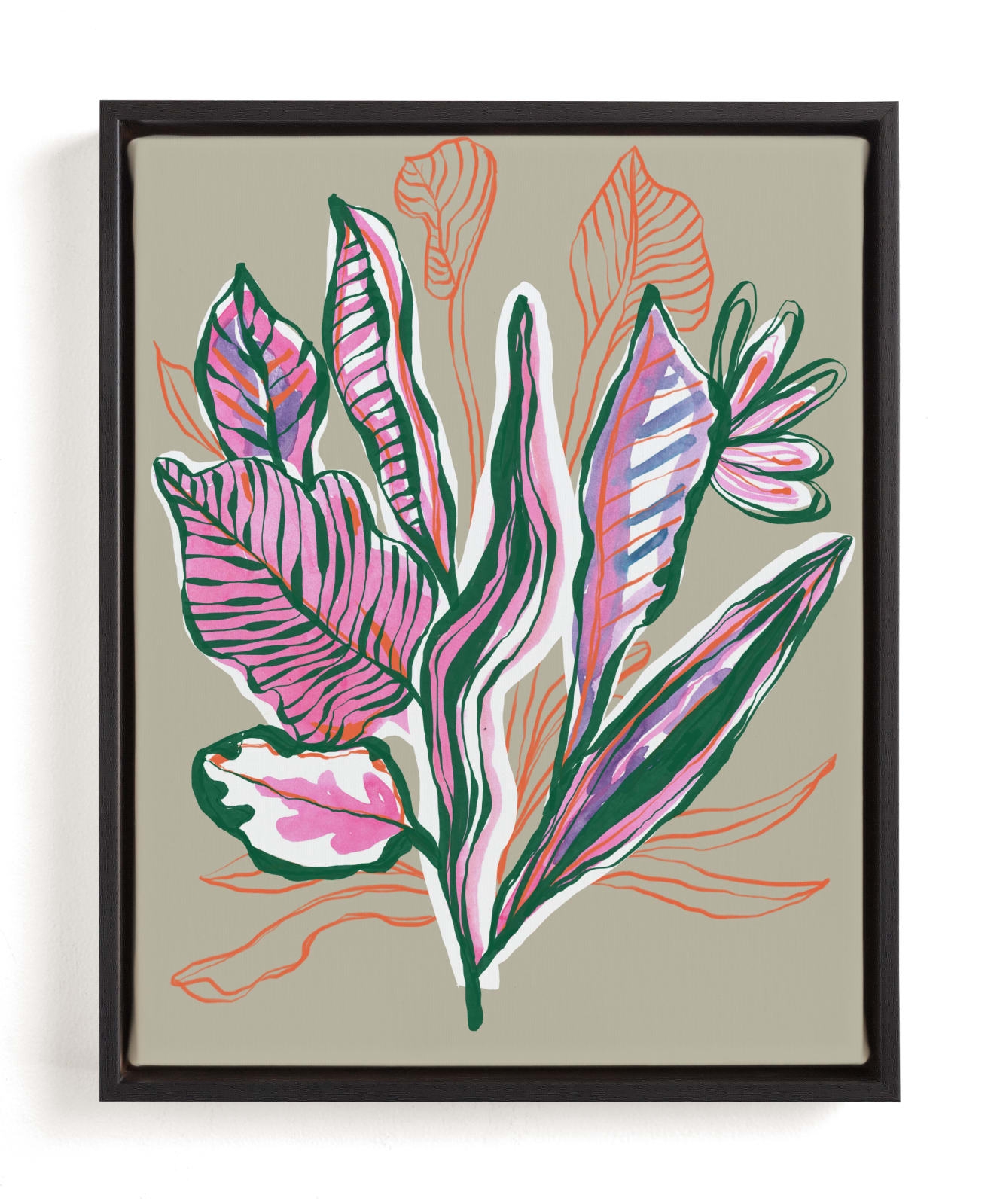 Radiant Growth Tropical Botanical Limited Edition Fine Art Print 2 - Image 0