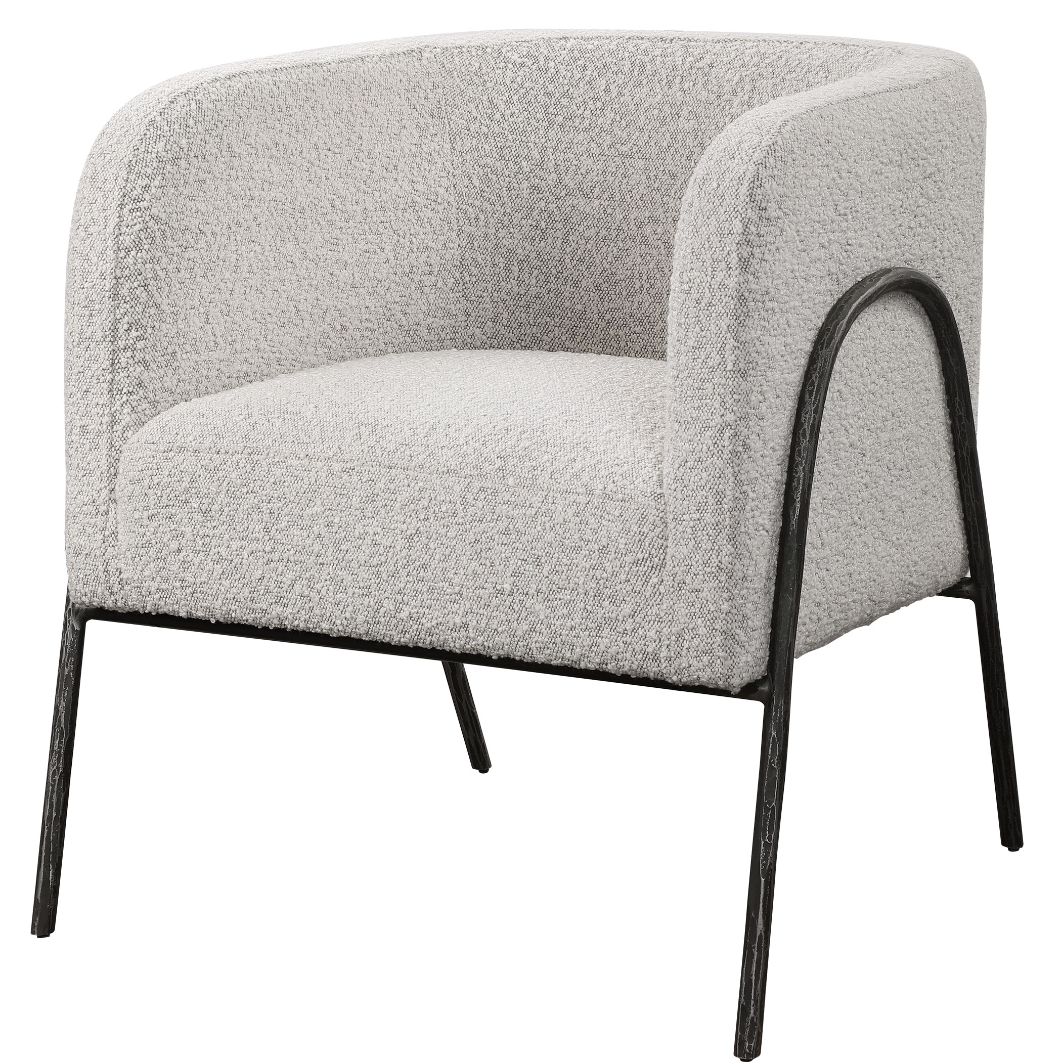 Jacobsen Accent Chair, Gray - Image 0