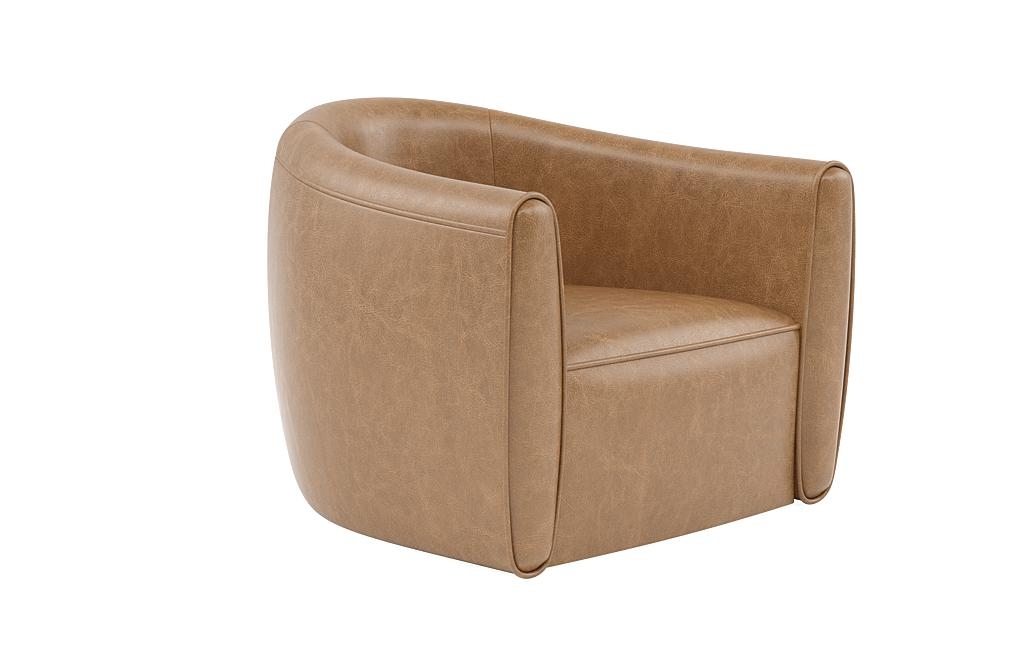 Lawson Leather Swivel Chair - Image 0