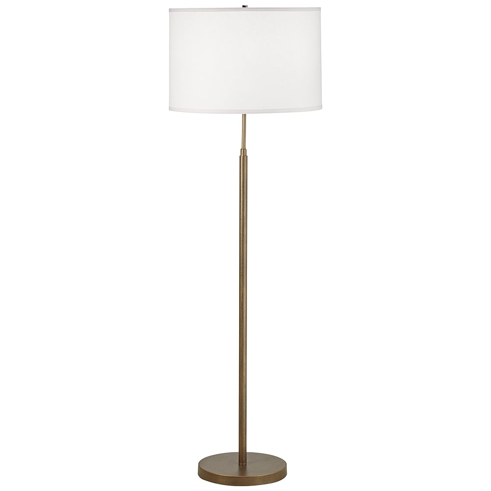 Salem Gold Thin Pole Metal Floor Lamp - Style # 92H51 - Image 0