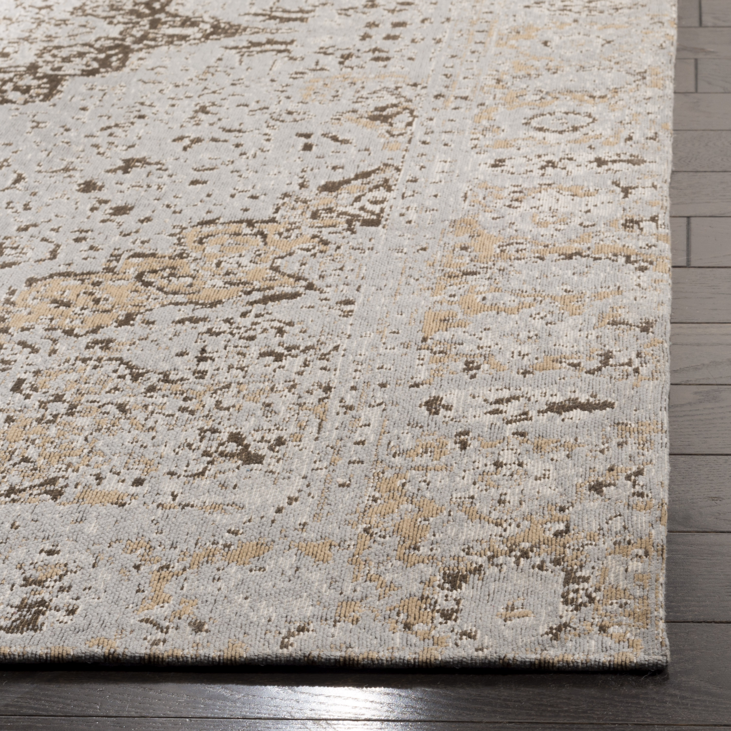 Arlo Home Woven Area Rug, CLV110E, Taupe,  2' 3" X 8' - Image 2