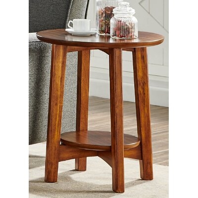 Coldiron End Table with Storage - Image 0