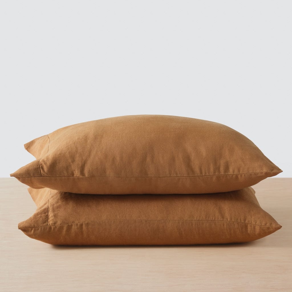 The Citizenry Stonewashed Linen Pillowcases | Standard | Light Grey - Image 3