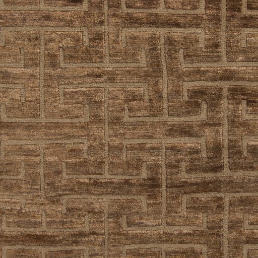Papyrus Brown Indoor 5' x 8' Handmade Rug - Image 0