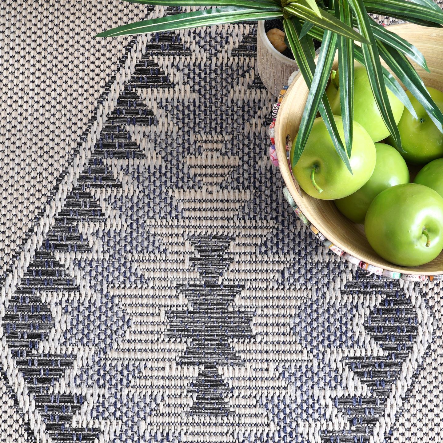 Annika Aztec Iris Indoor/Outdoor Area Rug - Image 5