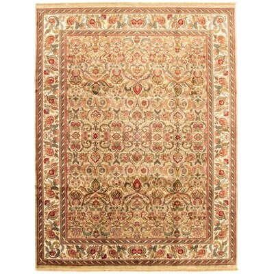 One-of-a-Kind Hand-Knotted New Age Sultanabad Light Green 8'10" x 11'11" Wool Area Rug - Image 0