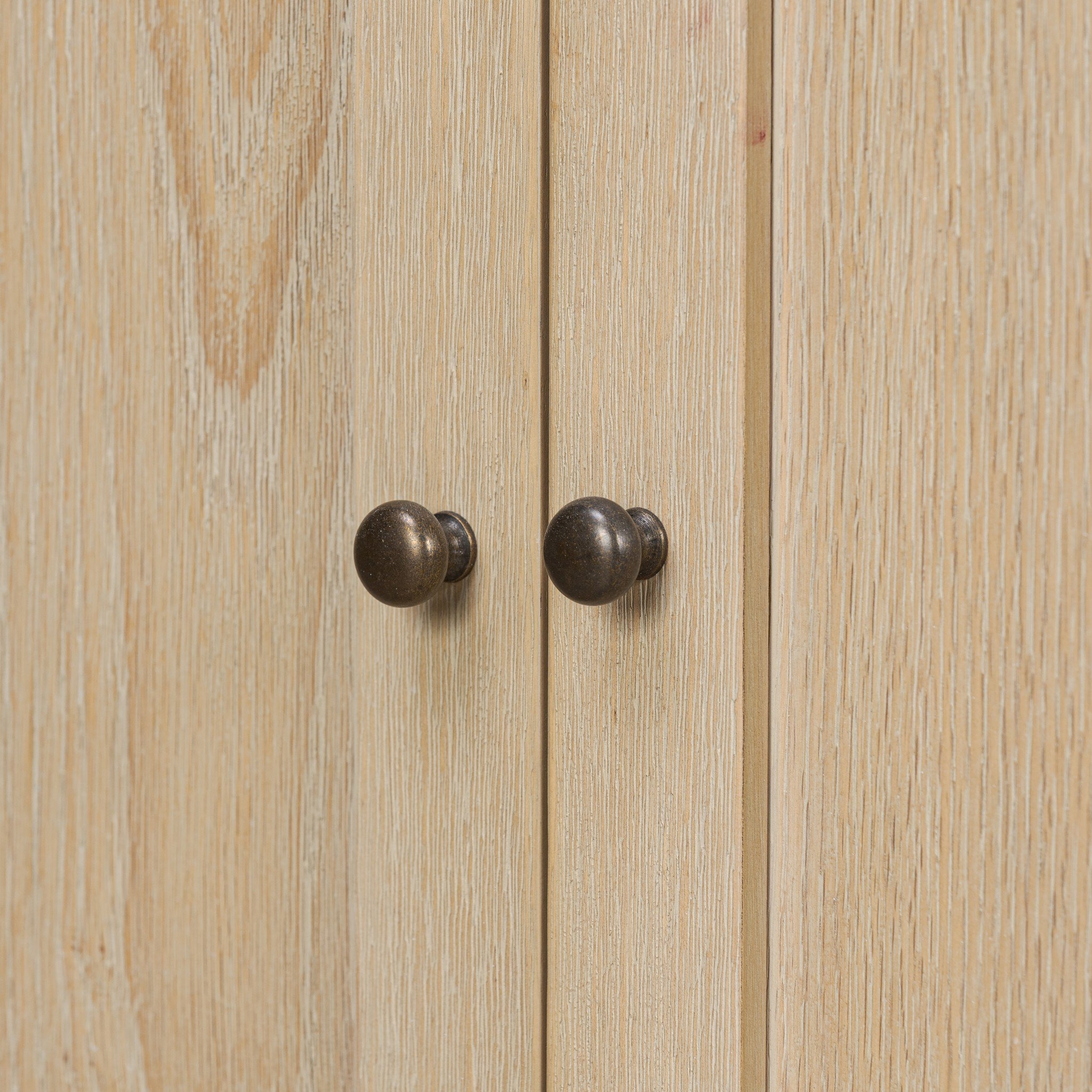 Millie Single Wide Vanity - Satin Bleached Oak Veneer - Image 13