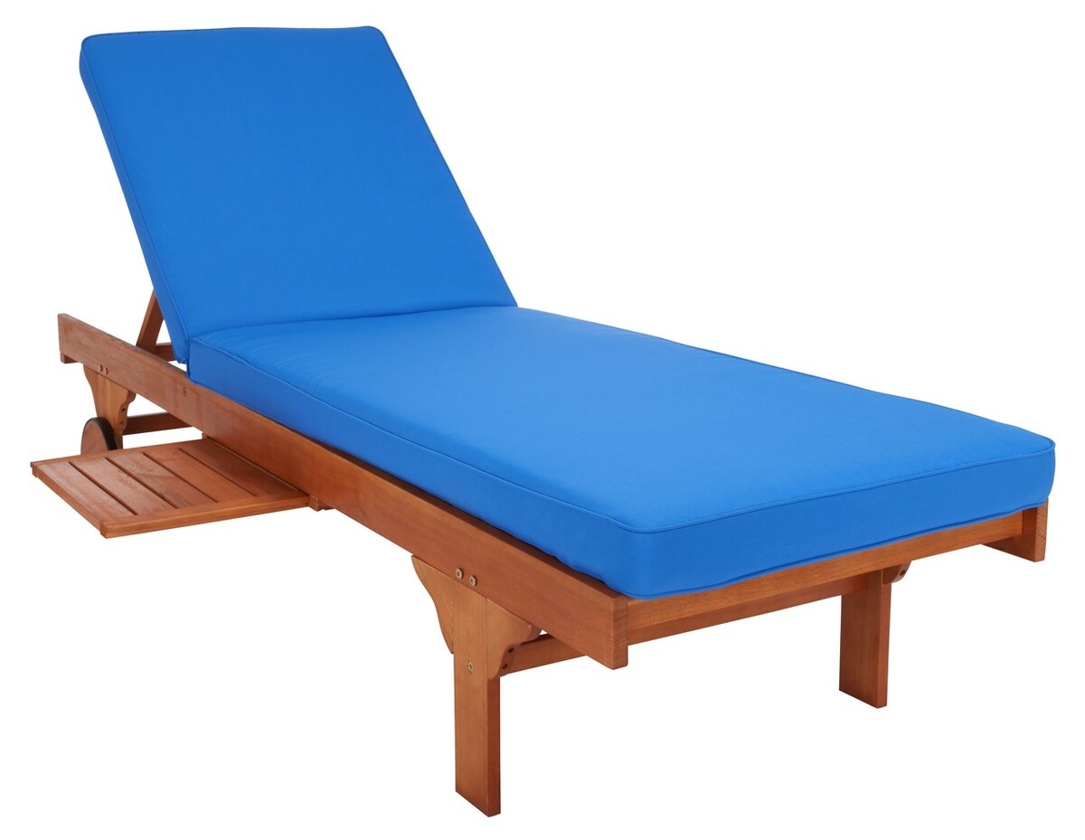 Newport Lounge Chair - Natural/Blue - Safavieh - Image 7