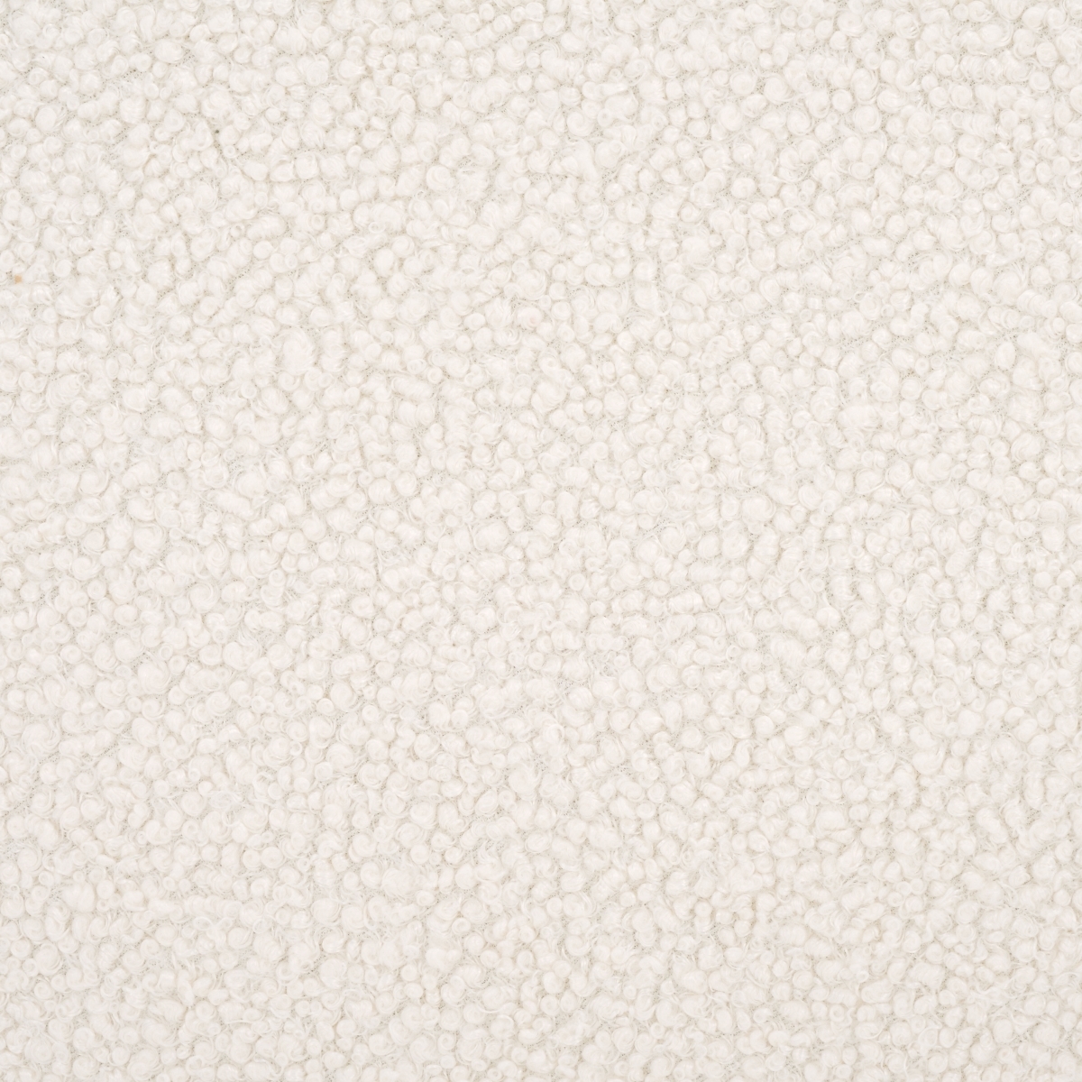 Riah Boucle Round Ottoman - Off White / Natural - Safavieh - Image 4