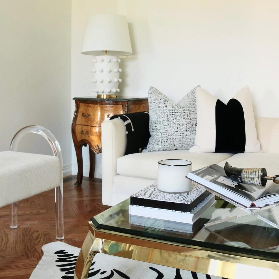 PANEL :: MOHAIR VELVET // CAVIAR - 14" X 36" - Image 6