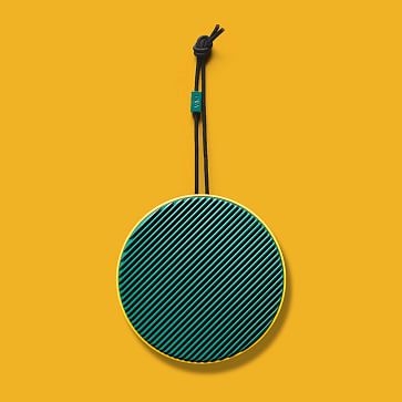 City Portable Speakers, Green Lemon - Image 3