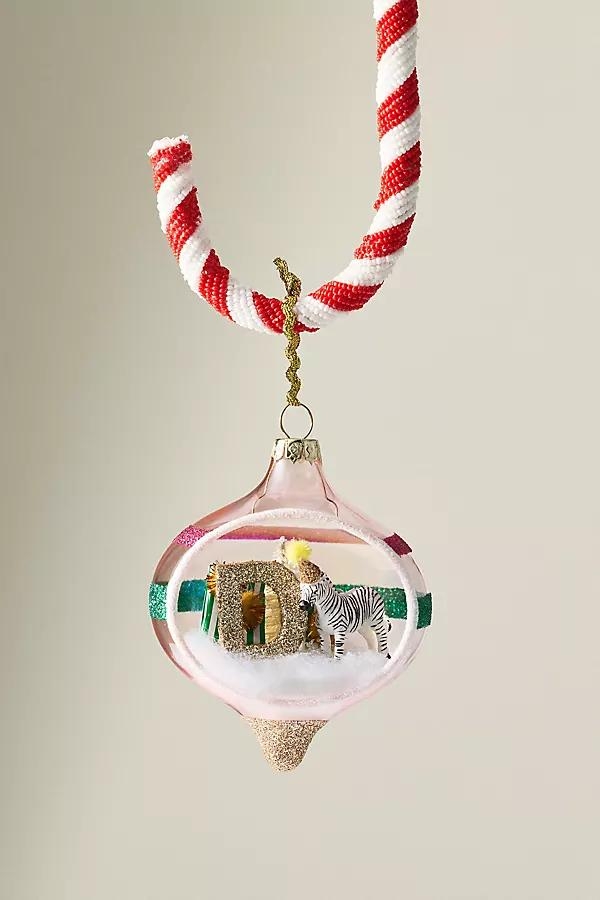 Party Animal Monogram Ornament - Image 0