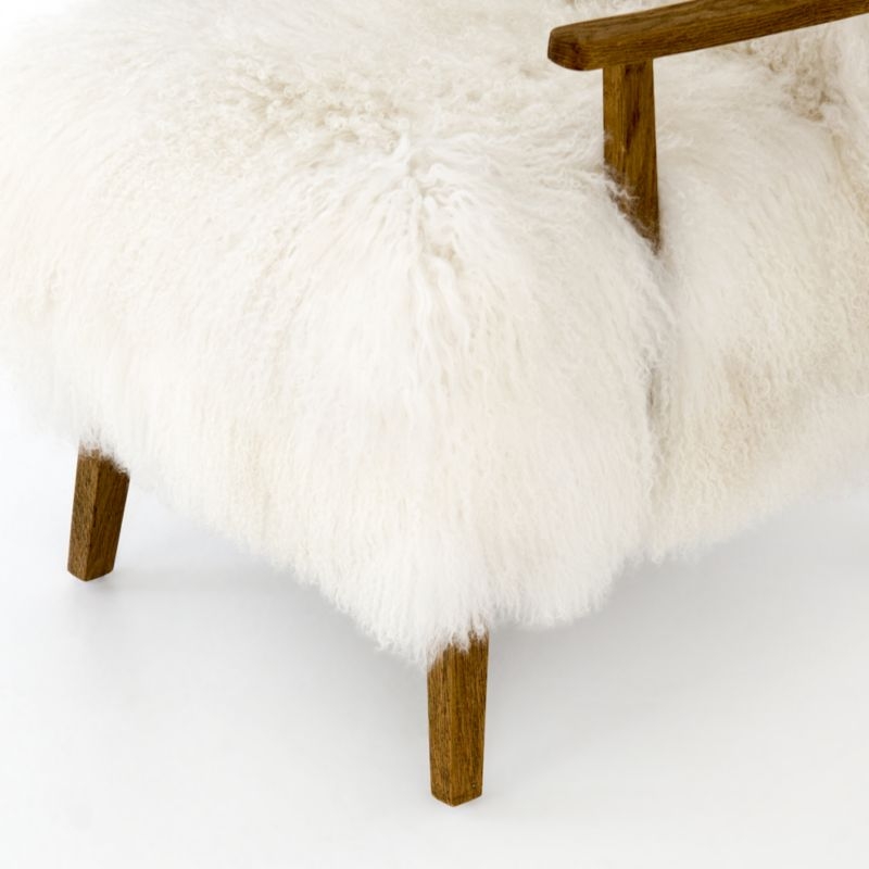 Finn Fur Armchair - Image 3