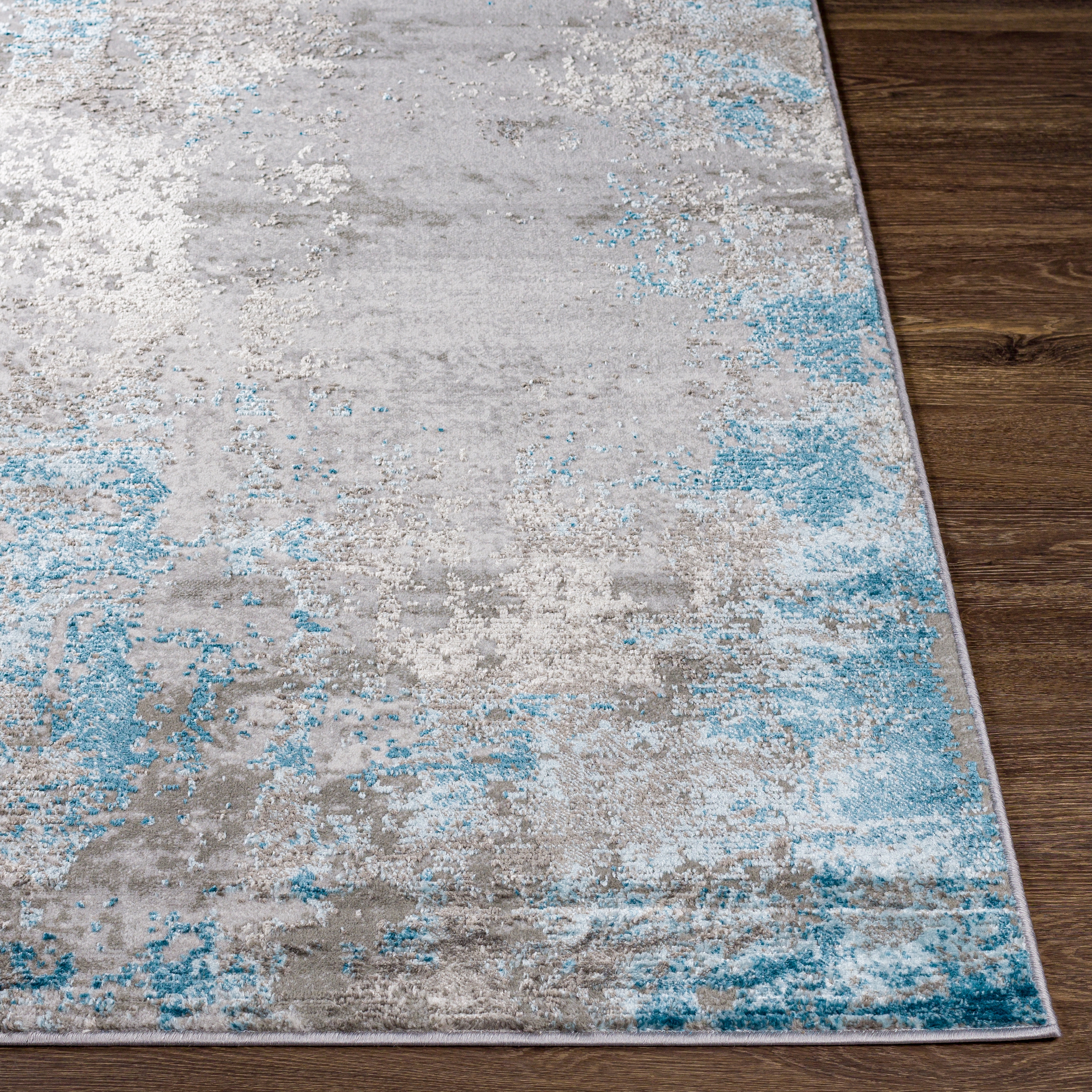 Enfield Beige Indoor 8'10" x 12' Machine Woven Rug - Image 2
