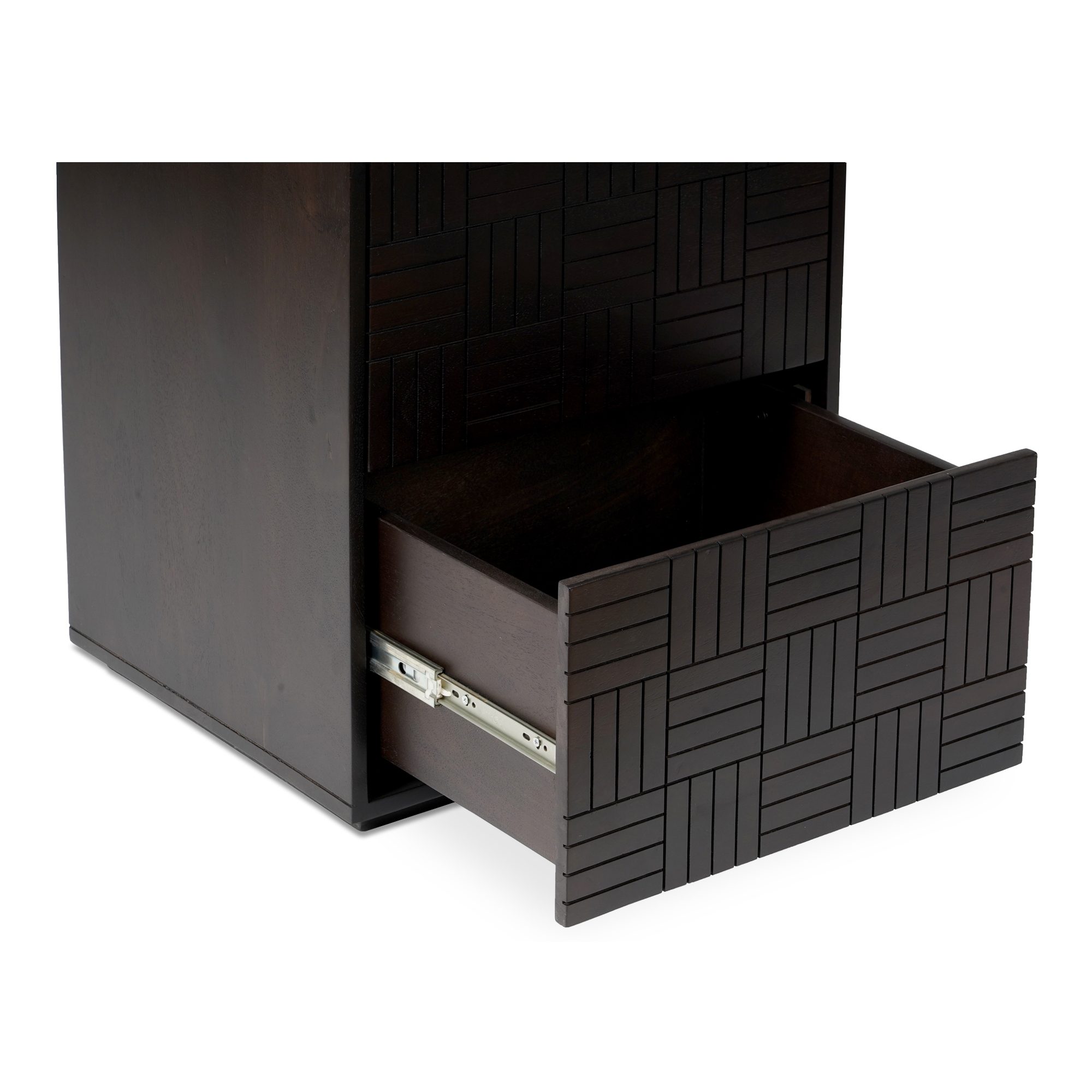 Denman Nightstand Dark Brown - Image 5
