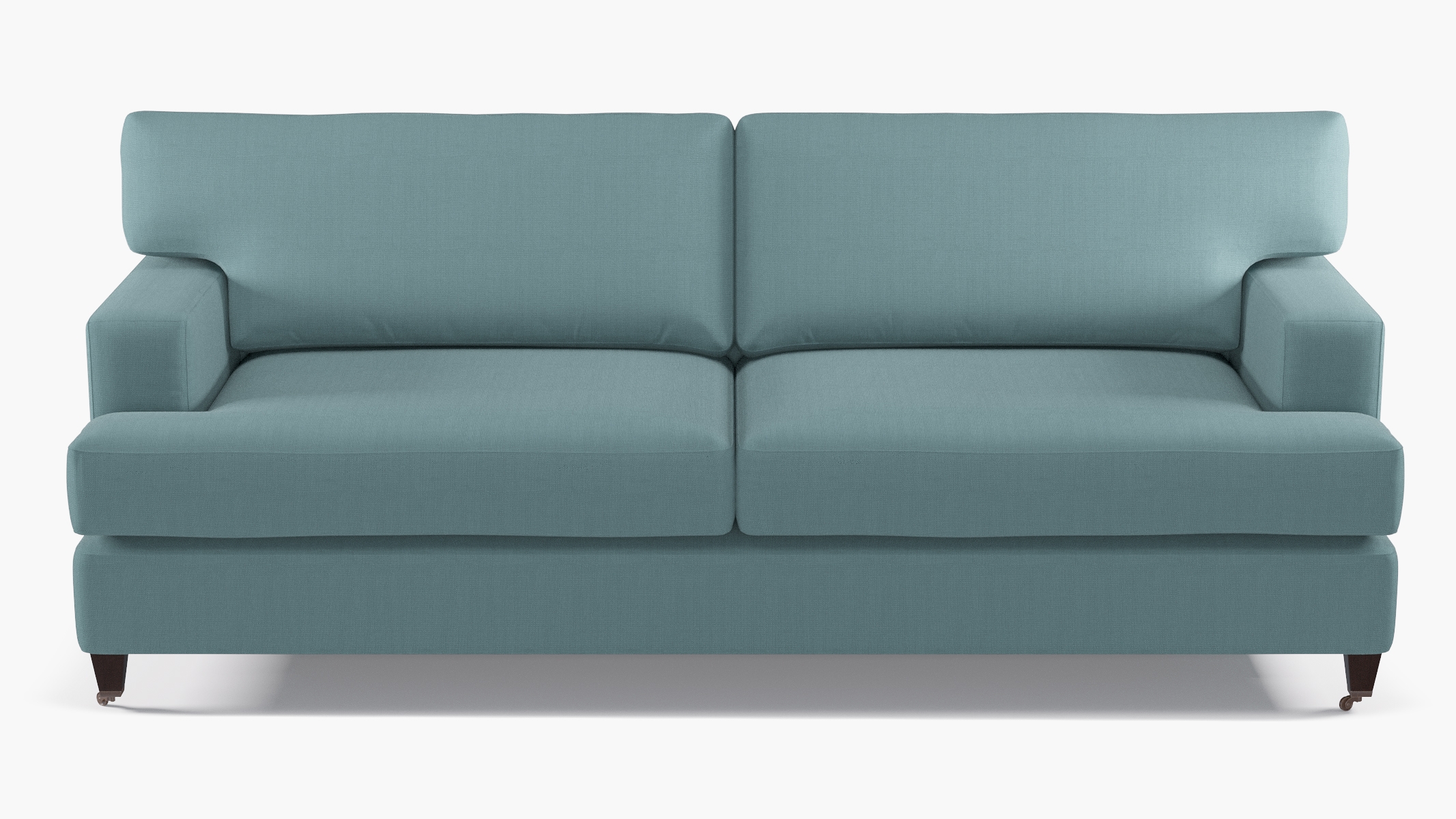Classic Sofa, Seaglass Everyday Linen, Espresso - Image 0