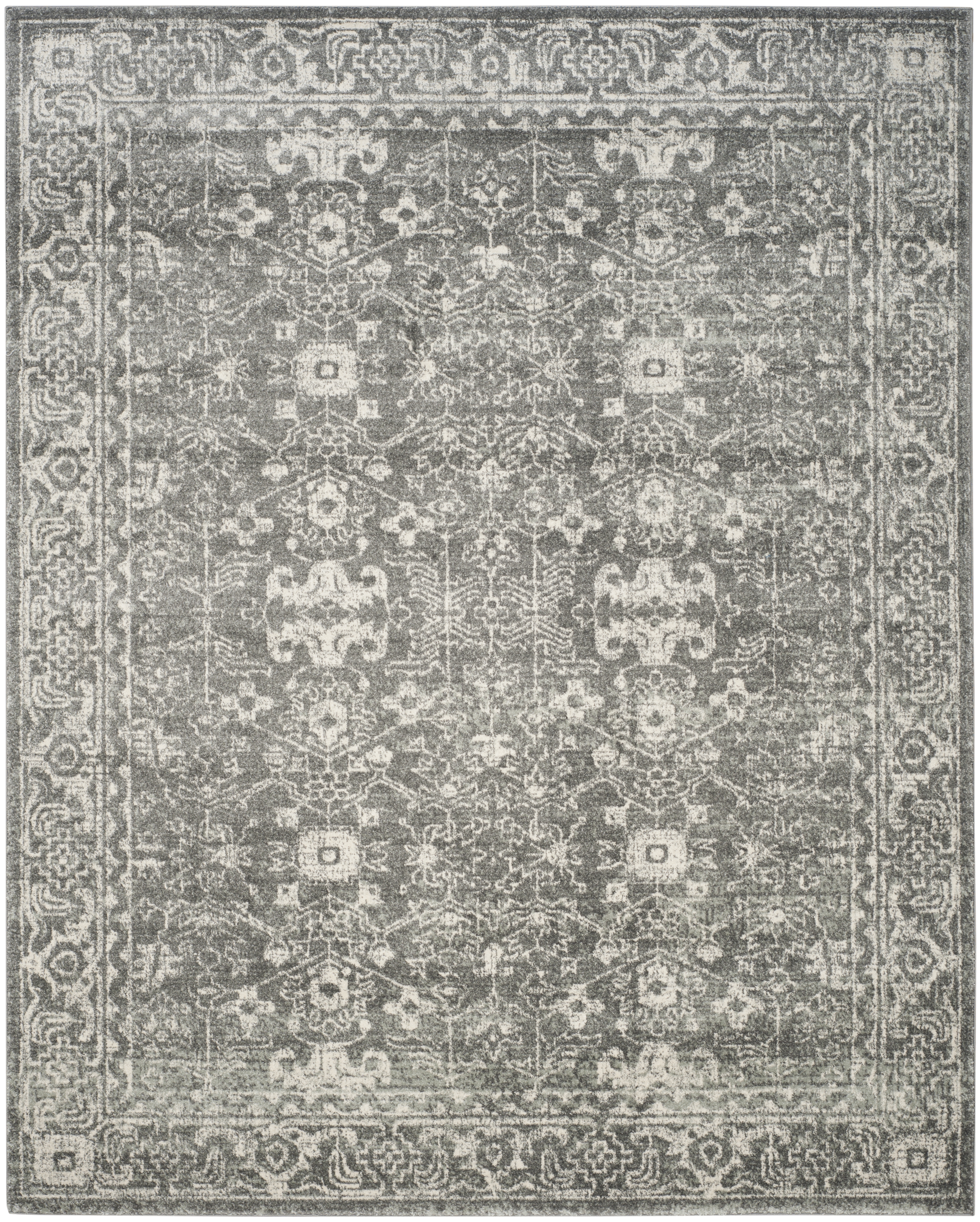 Arlo Home Woven Area Rug, EVK270S, Grey/Ivory,  11' X 15' - Image 0