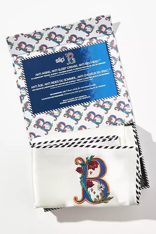 Silk Initial Collection Queen Pillowcase - Image 0