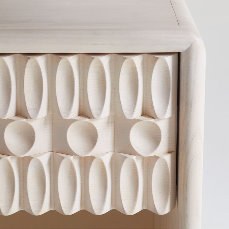 Playa Carved Nightstand - Image 8