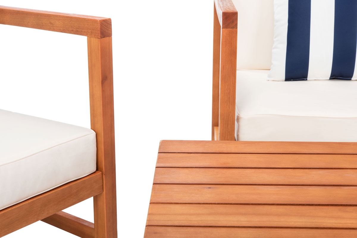 Montez 4 Piece Set - Natural / Beige - Safavieh - Image 2