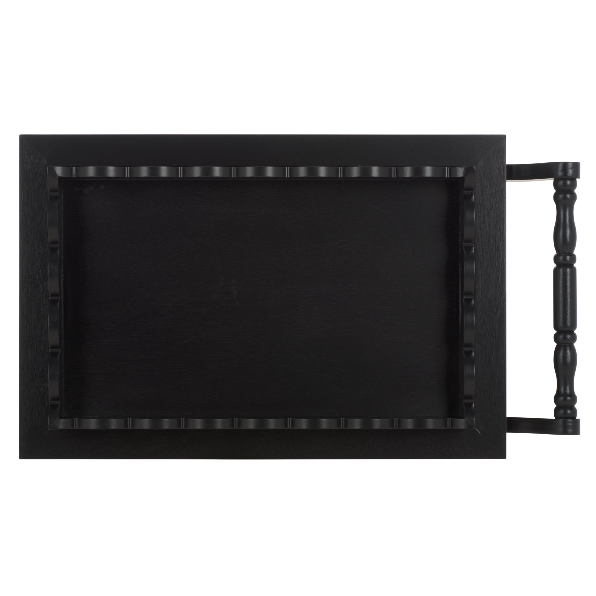 Haven 3 Tier Dining Cart - Matte Black - Image 4