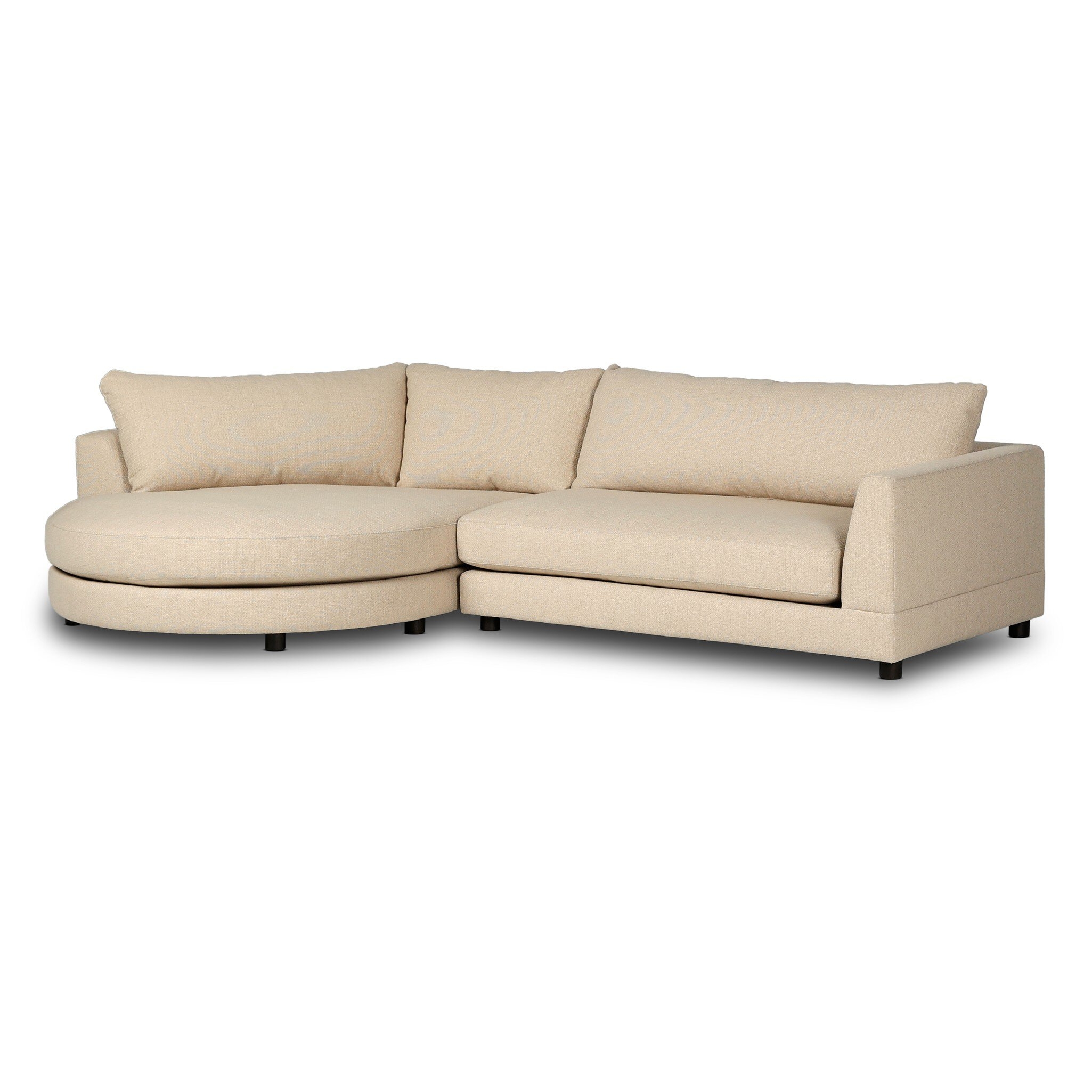 Sylvan 2-Piece Sectional - Irving Flax - Image 1